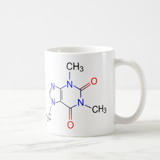 Caffeine Molecule Coffee Mug