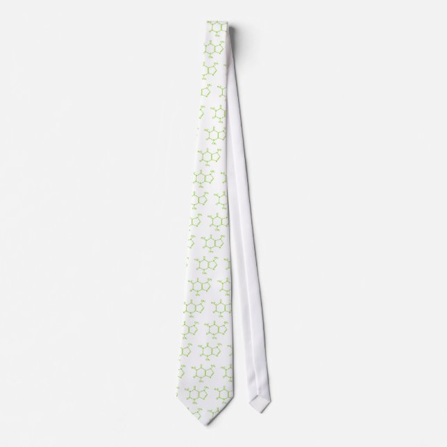 Caffeine Molecule Tie (Front)
