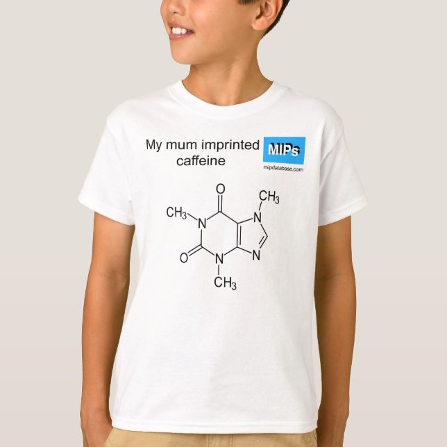 caffeine mom T-Shirt (Front)