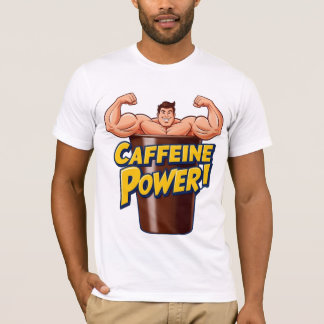 "Caffeine Power Flex - Men's T-Shirt" T-Shirt