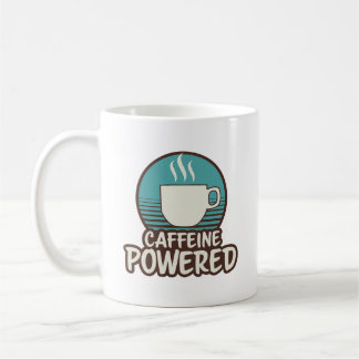 Caffeine Powered Retro Mug