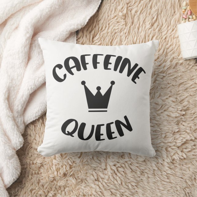 Caffeine Queen Cushion (Blanket)