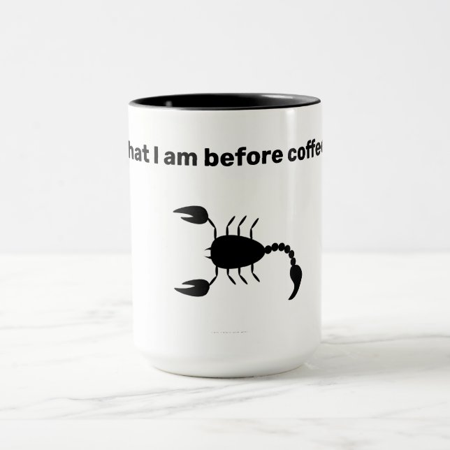 Caffeine Scorpion Mug (Center)