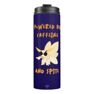Caffeine & Spite Imperial Moth Tumbler