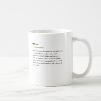 caffeine - Urban Dictionary mug