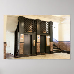 Cage Elevator Poster