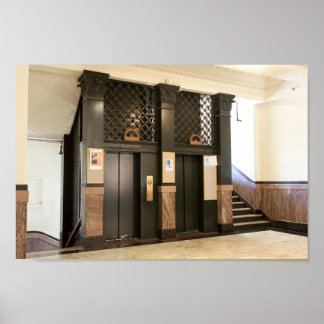 Cage Elevator Poster