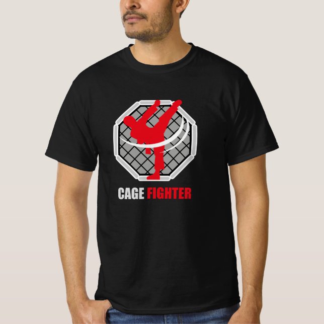 Cage Fighter MMA Knockout T-Shirt (Front)