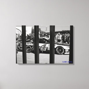 Caged Animal Canvas Print