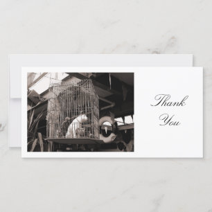 Caged Beasties - Thank You Card