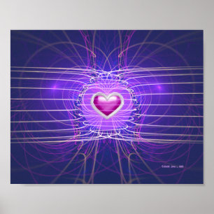 Caged Heart (10x8) Poster