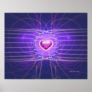 Caged Heart (20x16) Poster
