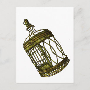 Caged Heart Postcard