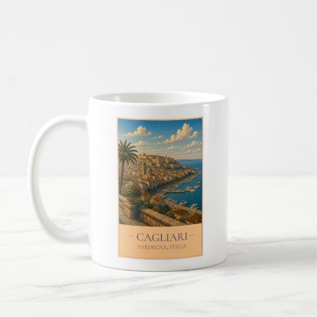 Cagliari Coffee Mug (Left)