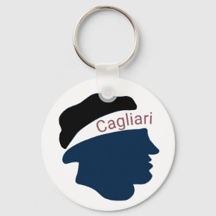 Cagliari italian  key ring