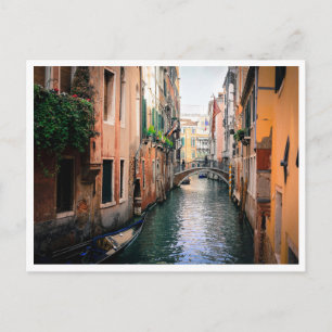 Cagliari Sardinia Italian Village Canal Houses Postcard