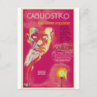 Cagliostro movie poster (Boris Karloff)