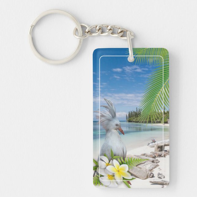 CAGOU Acrylic Keyring (Cagou-Style) (Front)