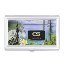 Cagou-Style Business Card Case