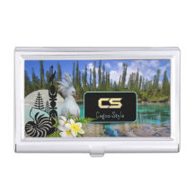 Cagou-Style Business Card Case
