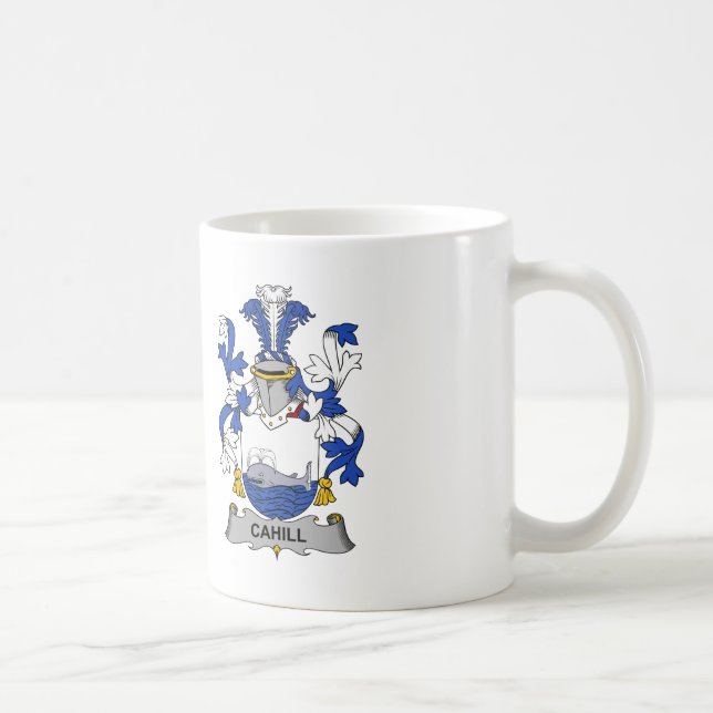 Cahill Family Crest Coffee Mug (Right)