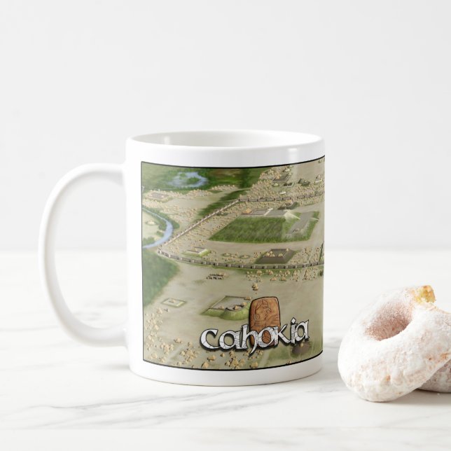 Cahokia Coffee Mug (With Donut)