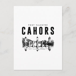 Cahors  Cite Medievale  Affiche Vintage Patrimoine Postcard