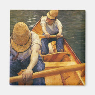 Caillebotte: Boaters Rowing on the Yerres Magnet
