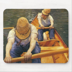 Caillebotte: Boaters Rowing on the Yerres Mouse Pad