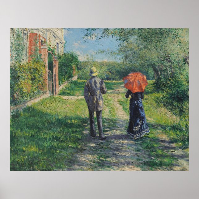 Caillebotte - Path 1881 Poster (Front)