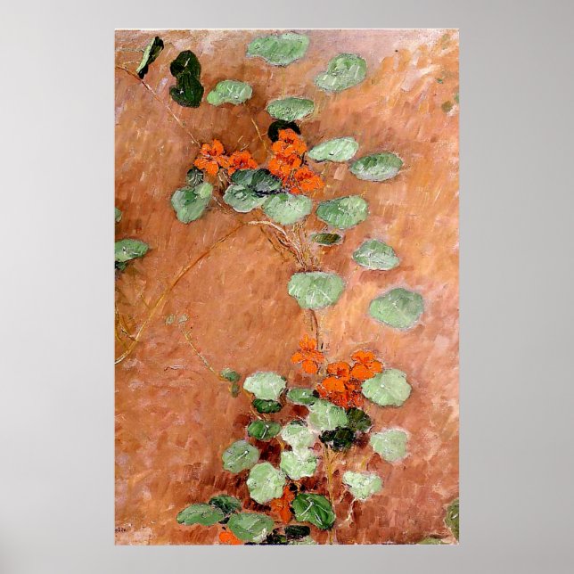 Caillebotte's Nasturces Poster (Front)