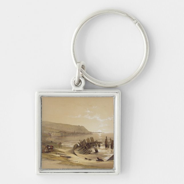 Caiphas looking towards Mount Carmel Volume II Key Ring (Front)