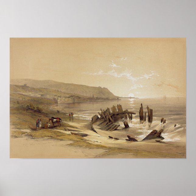 Caiphas looking towards Mount Carmel Volume II Poster (Front)