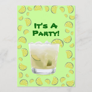 Caipirihna Cocktail Party Invitation Template