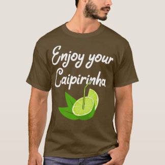 Caipirinha Cocktail alcohol party bar barkeeper T-Shirt