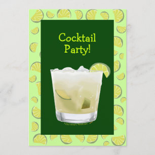 Caipirinha Cocktail Party Invitation Customisable