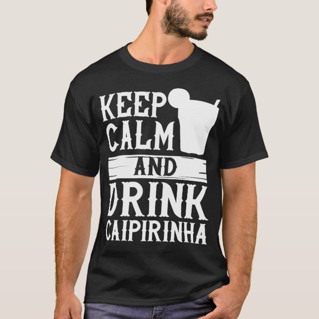 Caipirinha Drink Cocktail Brazil T-Shirt (Front)