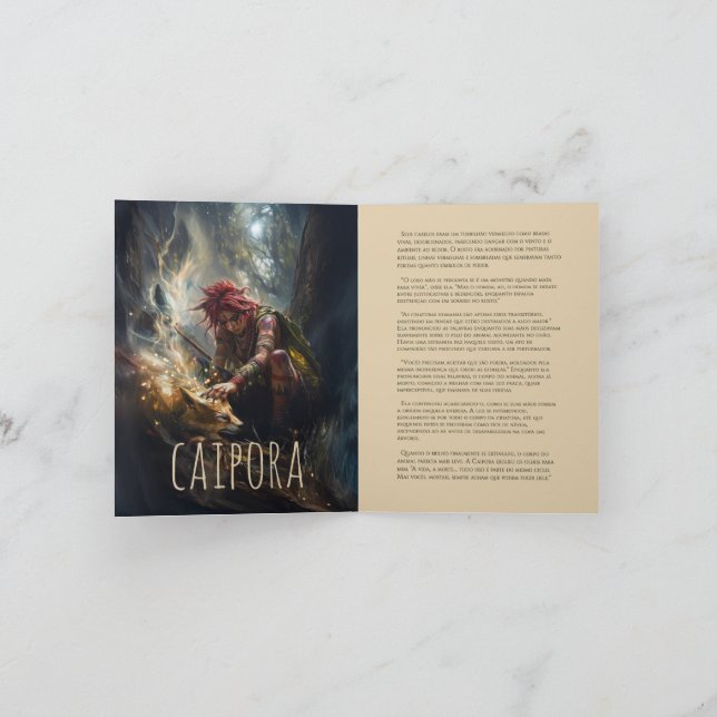 Caipora Card (Inside)