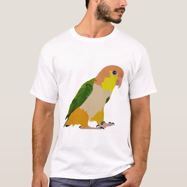 Caique parrot T-Shirt (Front)