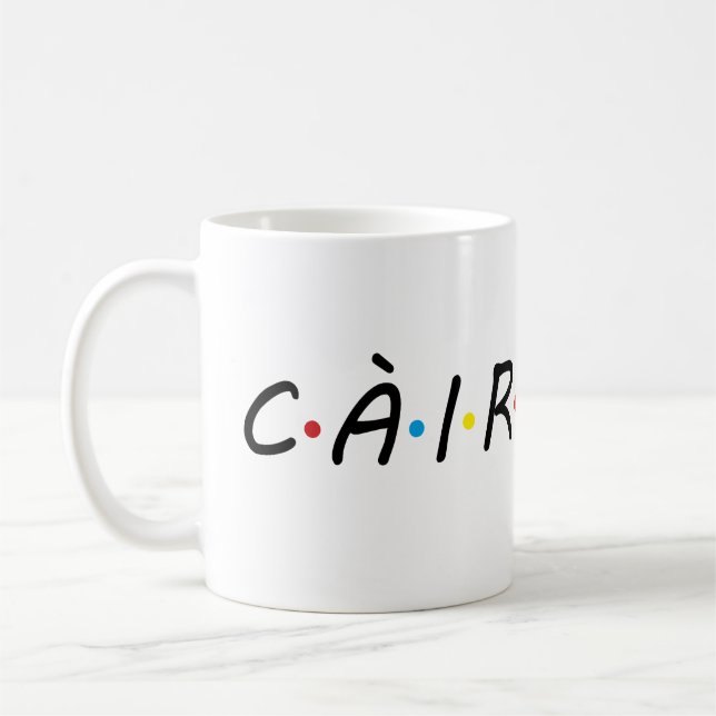 càirdean (friends in Scottish Gaelic -Gàidhlig) Coffee Mug (Left)