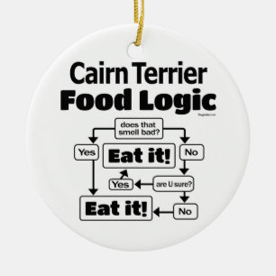 Cairn Food Logic Ceramic Ornament