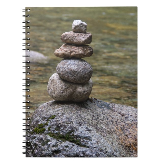 Cairn in a Stream Blank Journal (Front)