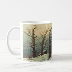 Cairn in Snow by Caspar David Friedrich Coffee Mug