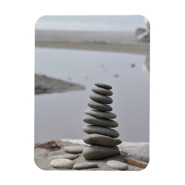 Cairn - Rock Stacking Magnet (Vertical)