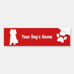 Cairn Terrier ケアーン・テリア Bumper Sticker