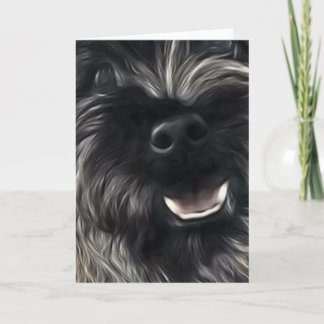 Cairn Terrier Brindle Greeting Card