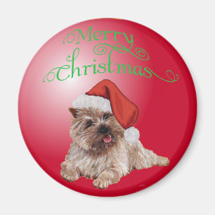 Cairn Terrier Christmas Ornaments Magnet