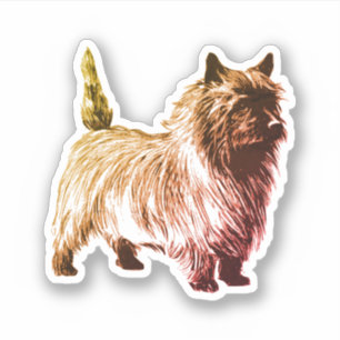 Cairn Terrier Classic Round Sticker