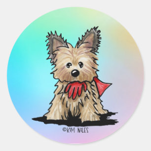 Cairn Terrier Classic Round Sticker
