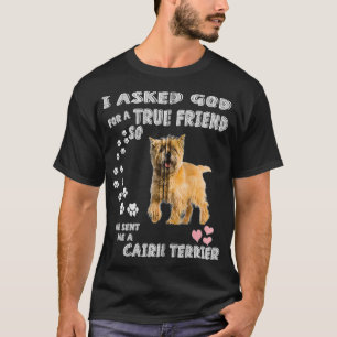 Cairn Terrier Costume, Cairn Dog Mum Dad, Cute Cai T-Shirt